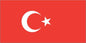 Turkey - Printed 0.5 yard Flag