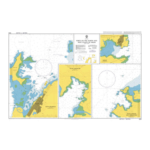 Ports on the North and West Coasts of Sabah