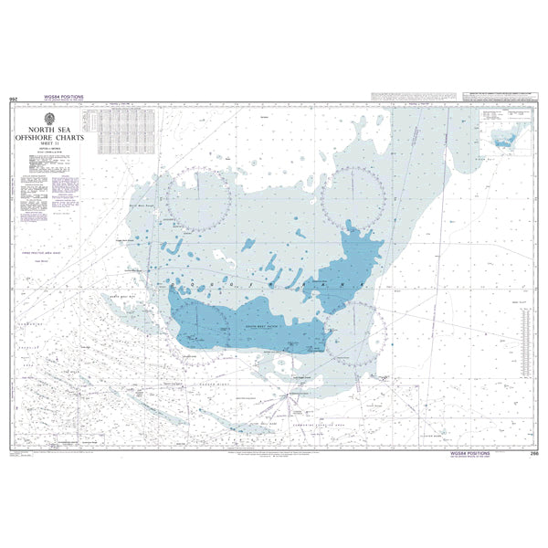 North Sea Offshore Charts Sheet 11