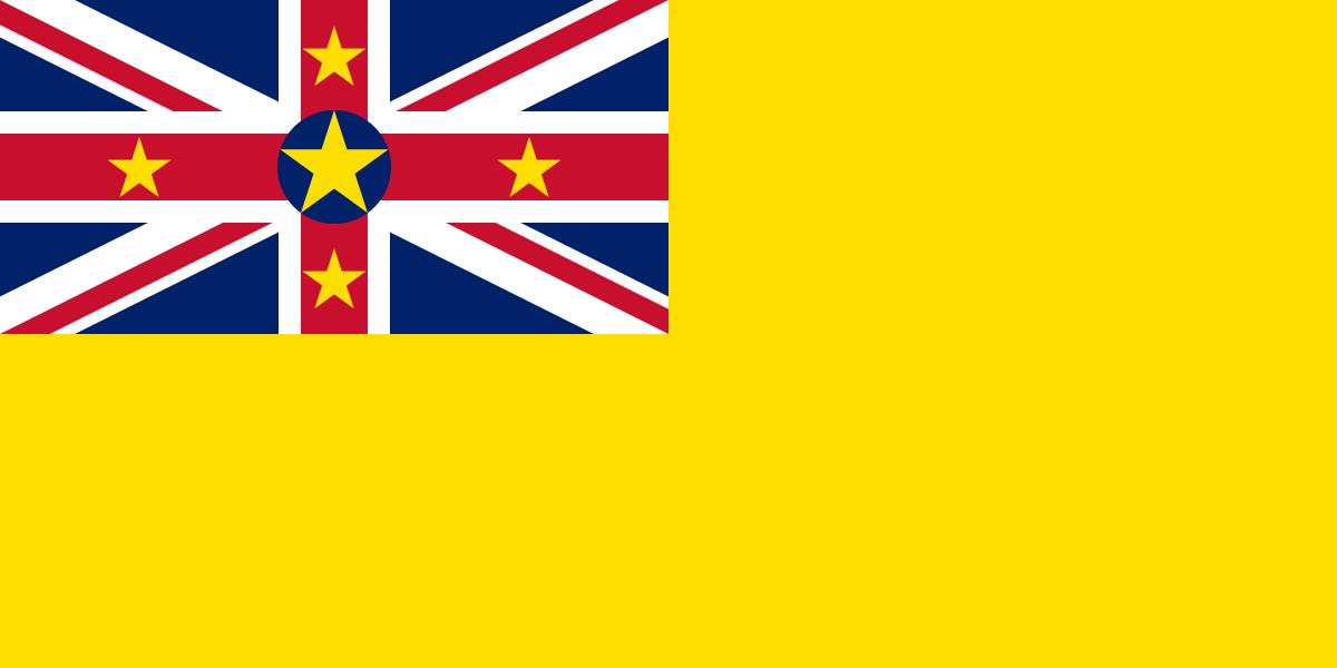 Niue - Sewn 0.75 yard Flag