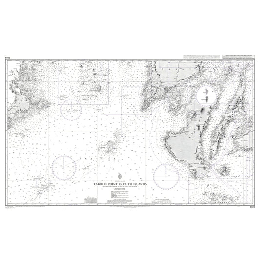 Philippine Islands, Tagolo Point to Cuyo Islands including Cebu, Negros and parts of Panay and Palawan