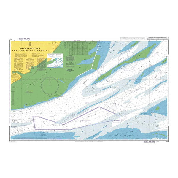 England - East Coast, Thames Estuary, Knock John Channel to Sea Reach