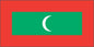 Maldives - Sewn 4 yard Flag