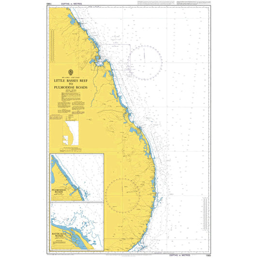 Sri Lanka - East Coast, Little Basses Reef to Pulmoddai Roads