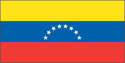 Venezuela - Printed 0.75 yard Flag