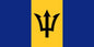 Barbados - Sewn 0.75 yard Flag
