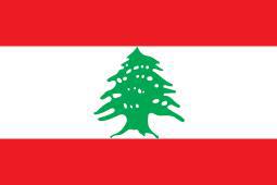 Lebanon - Printed 0.5 yard Flag