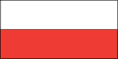 Poland - Printed 1 yard Flag