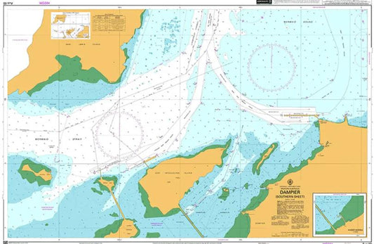 Australia - Northwest Coast, Western Australia, Dampier (Southern Sheet)