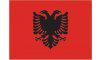 Albania - Printed 0.5 yard Flag