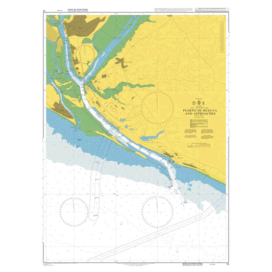 Spain - South West Coast, Puerto de Huelva and Approaches