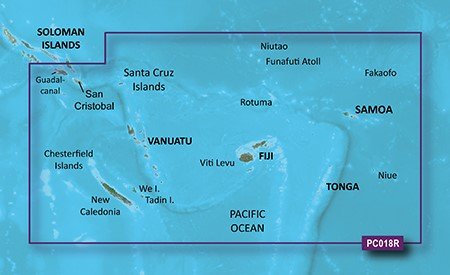 VPC018R - Regular BlueChart g3 Vision - New Caledonia to Fiji
