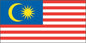 Malaysia - Sewn 1 yard Flag