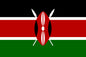 Kenya - Sewn 0.75 yard Flag