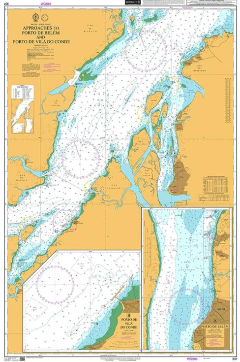 Brazil - North Coast, Approaches To Porto De Belem and Porto De Vila Do Conde