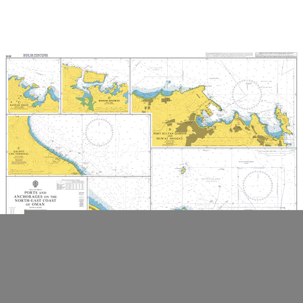 Gulf of Oman, Ports and Anchorages on the North-East Coast of Oman