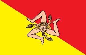 Sicily - Sewn 2 yard Flag (with Inglefield Clips)