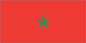 Morocco - Printed 0.5 yard Flag