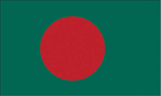 Bangladesh - Printed 1 yard Flag