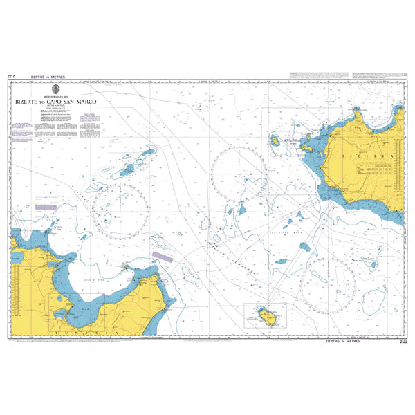 Mediterranean Sea, Bizerte to Capo San Marco