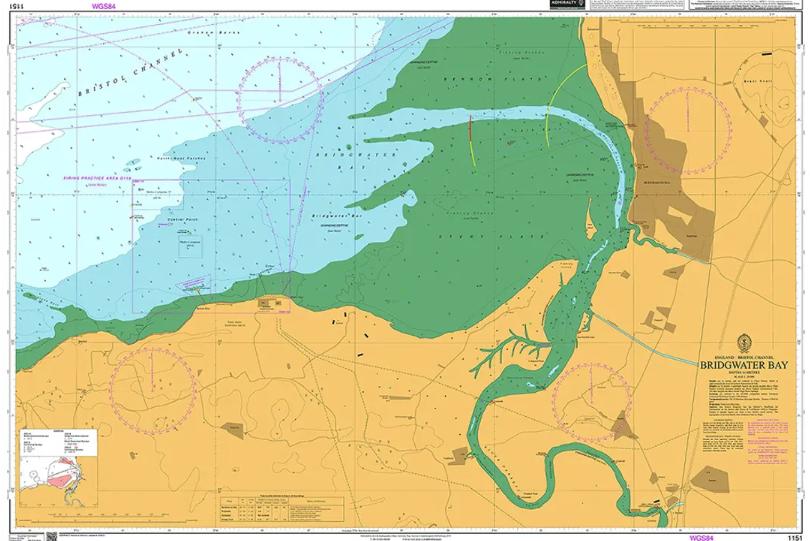 England - Bristol Channel, Bridgwater Bay