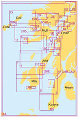 Small Craft Charts - West Coast of Scotland, Mull of Kintyre to Point of Ardnamurchan