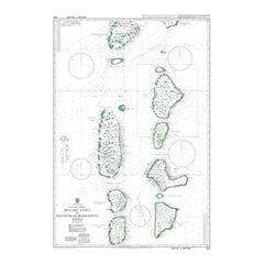 Indian Ocean, Maldives-Sheet 3, Mulaku Atholhu to Maalhosmadulu Atholhu Dhekunuburi