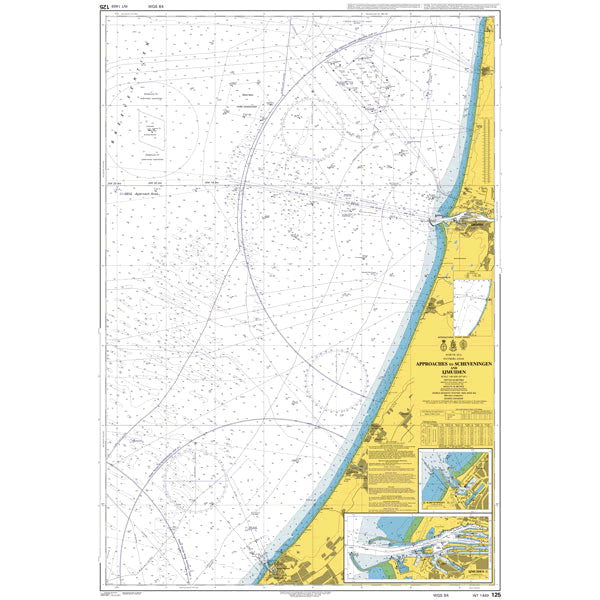 North Sea, Netherlands, Approaches to Ijmuiden