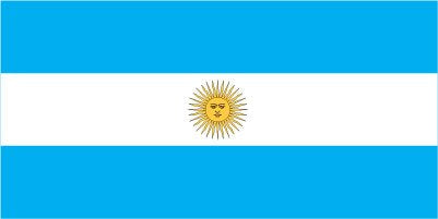 Argentina - Sewn 1 yard Flag