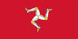 Isle of Man - Sewn 2 yard Flag (with Inglefield Clips)