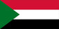 Sudan - Sewn 2.5 yard Flag