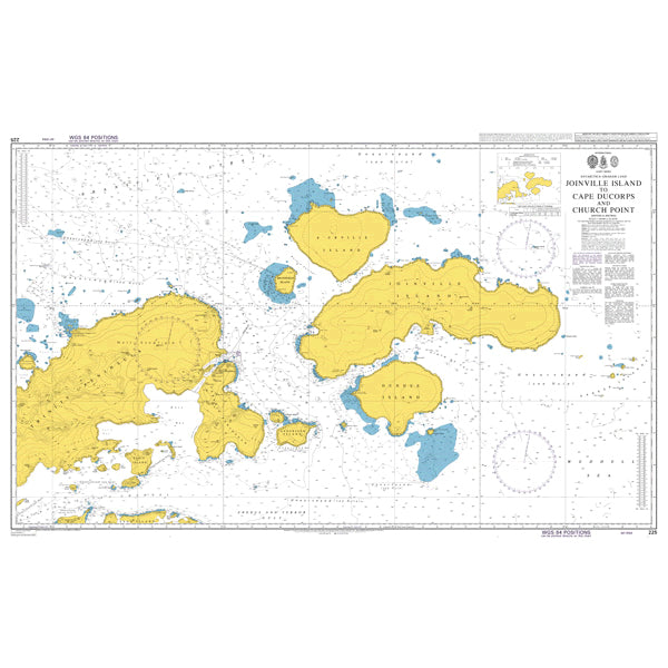 Joinville Island to Cape Ducorps and Church Point