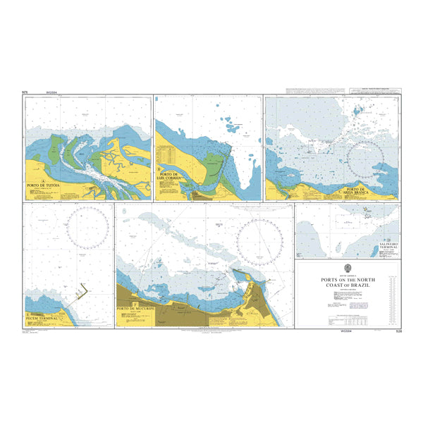 South America, Ports on the North Coast of Brazil.