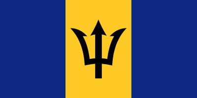 Barbados - Sewn 2 yard Flag