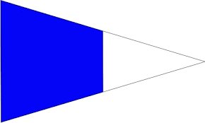 2nd Substitute - Sewn (used with 60 x 45cm signal flags) Flag
