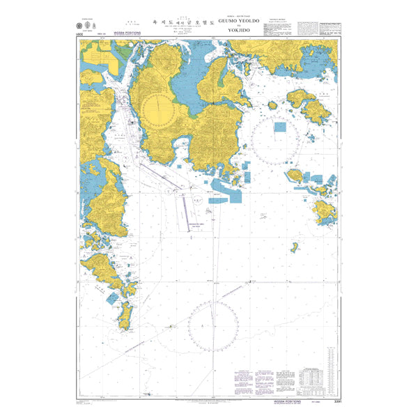 Korea - South Coast, Approaches to Gwangyang Hang