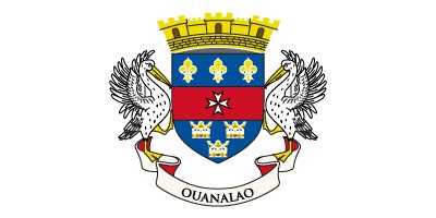 St Barthelemy - Printed 2 yard Flag