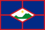 St Eustatius - Printed 2 yard Flag