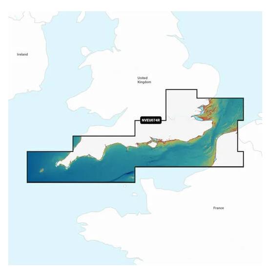 NVEU074R - Regular Garmin Navionics Vision Plus - England, South Coast