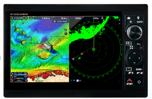 NavNet TZtouchXL Chart Plotter, 10" Hybrid Control IPS Display FULL HD
