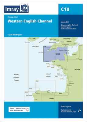 Imray C10 Western English Channel January 2024